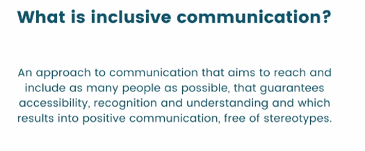 Inclusieve communicatie